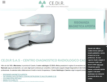 Tablet Screenshot of centrodiradiologiacedir.com